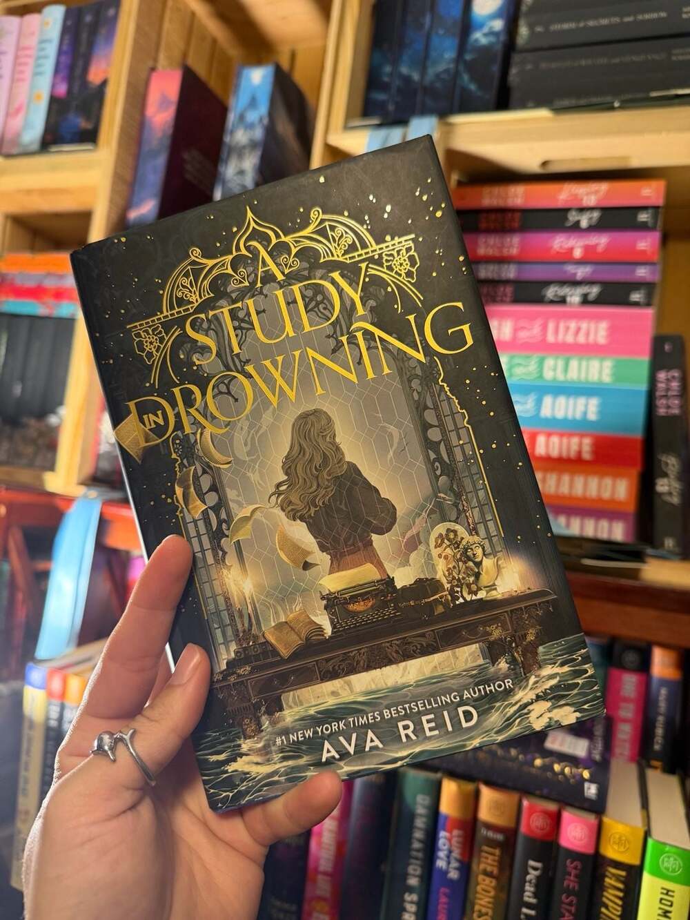 A Study in Drowning by Ava Reid Exclusive Special Edition Hardcover